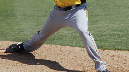Pirates pitcher Kevin Correia:  "Just playing 50 percent baseball on the road is huge."