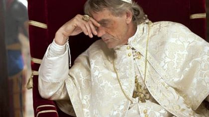 Jeremy Irons is Rodrigo Borgia, aka Pope Alexander VI, in "The Borgias."