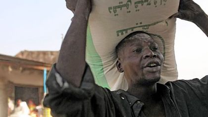 At a market in the southern Sudanese city of Juba.
