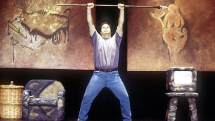 Rob Becker began performing his one-man show, "Defending the Caveman,"  on Broadway in 1995.