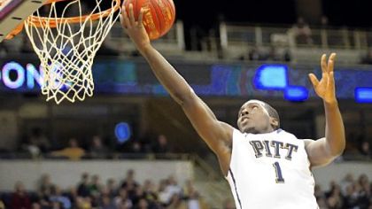 Tray Woodall goes up for a layup against Albany in the second half Friday.