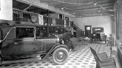 Colussy Showroom 1928