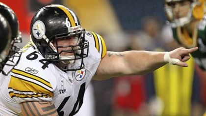 Doug Legursky will start at left guard Sunday vs. the Chiefs.
