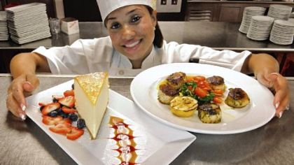Elise Wims is a contestant on the television show, "Hell's Kitchen."