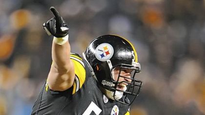 James Farrior has been in on more than 1,300 tackles.