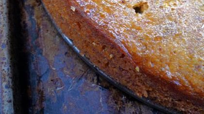 Semolina Cake with Honey and Pistachio