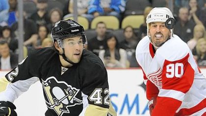 Eric Tangradi has come to the Penguins roster with a day-to-day mentality that has helped him handle his most recent promotion to the NHL roster.