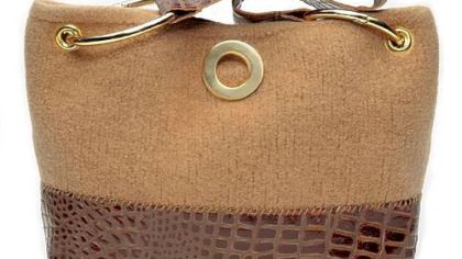A purse by Sarah Oliver Handbags.