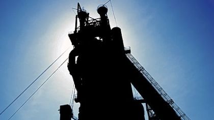 A photo of Carrie blast furnace No. 7 in Rankin was taken by Point Park senior Erin Price of Mars. It is part of the exhibit "Rivers of Steel at Point Park University."