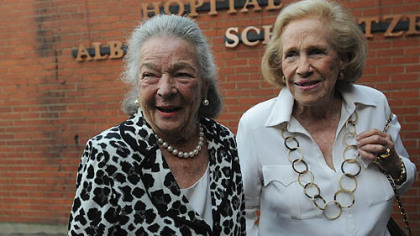 Elsie Hillman and Louise Stephaich