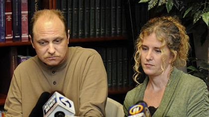 Michael Yocabet and Christina Mecannic at the office of their attorney, Harry S. Cohen, talk about their lawsuit against UPMC. In May 2011, Yocabet received a kidney from Mecannic, who later learend she had hepitatis C, which Mr. Yocabet now also has.