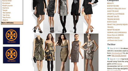 Festive party dresses on What2WearWhere.com.