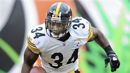 Rashard Mendenhall and the Steelers bounced back to beat the Bengals, 24-17, Sunday in Cincinnati. The Steelers took back possession of first place in the AFC North, but that is likely to change this weekend.