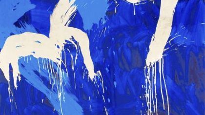 Max Gimblett's "Everest -- for Andy Warhol"