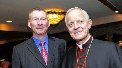 Kurt Smallhoover and Cardinal Donald Wuerl.