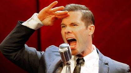 Luke Macfarlane brings an understated tenderness and regret tinged with hope to the one-man show "Sam Bendrix at the Bon Soir."