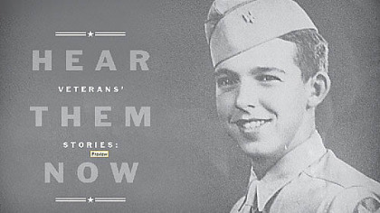 World War II veteran Charles Utz was 19 years old when his B-17 was shot down on Christmas Eve during the Battle of the Bulge.