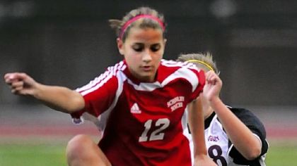 Leeza Marie Tokarski was a standout on the soccer pitch for Schenley last season. This season she is playing for Obama Academy in the City League.