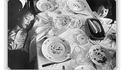 From the cover of "The Table Comes First"