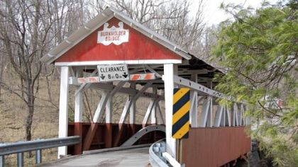 Burkholder Covered Bridge in Somerset County.