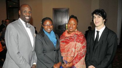Dr. Rex Crawley, La'Tasha Mayes, Bekezela Mguni and Frank Dinardo.