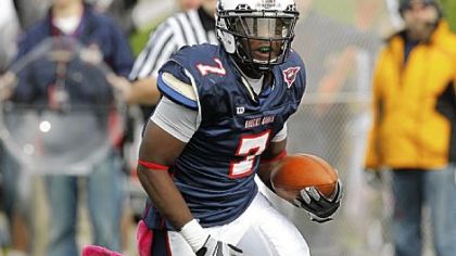 Robert Morris University tight end Shadrae King, a McKeesport High graduate, holds the Colonials' career reception record.