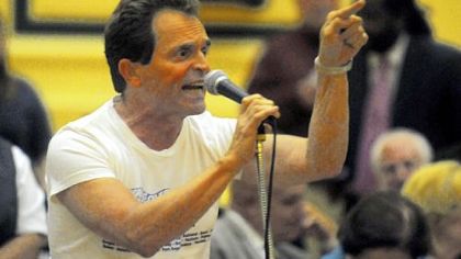 Longtime activist Mike Stout speaks out against both UPMC and Highmark.