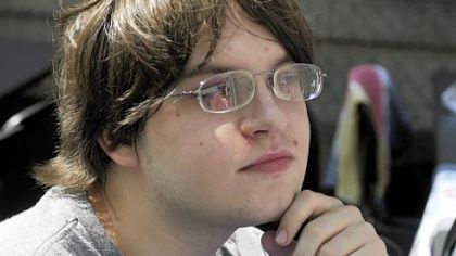 Art Institute of Pittsburgh student Anthony Finley, 18, of North Lewisburg, Ohio.
