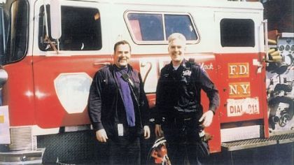 Brothers Peter and Tommy Langone, 9/11 first responders, both died at the World Trade Center. This photo is from "Children of 9/11," which will air on NBC at 10 p.m. Monday.
