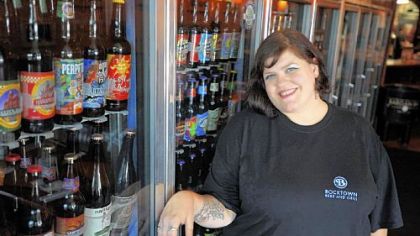 Tera Bevilacqua of Bocktown Beer and Grill in Robinson.
