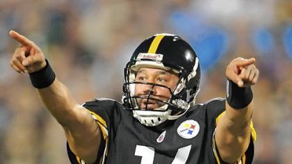 Charlie Batch, the Steelers' starter Thursday against the Carolina Panthers, played two series and completed 6 of 8 passes for 59 yards.