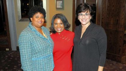Deborah Fidel, Diane Richards and Rev. B. DeNeice Welch.