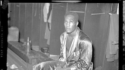 Boxer Harry Bobo, 1941.