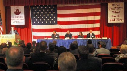 The CEO Leadership Conference held Monday at St. Barnabas Health System in Richland.