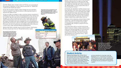 Remembering Sept. 11, Lesson 1 from Pearson.