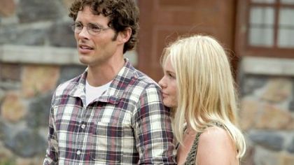 James Marsden and Kate Bosworth in "Straw Dogs."