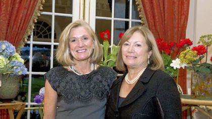 Stephanie Flannery and Comly Watters, preview party co-chairs.