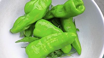 Padron peppers.