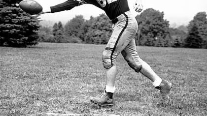 Jack Butler, who was born in Pittsburgh and lives in Munhall, played for the Steelers from 1951-59.