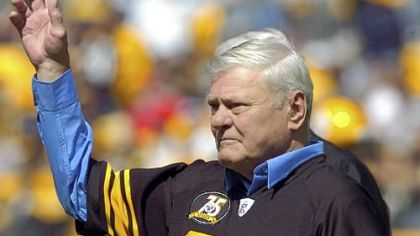 Jack Butler, who was recognized at a halftime ceremony of a Steelers game in September 2007, retired after nine seasons in 1959 with 52 career interceptions, second most in the NFL at the time.