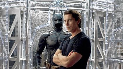 Oscar-winner Christian Bale (for "The Fighter") dons cape and cowl once more as Batman in "The Dark Knight Rises."