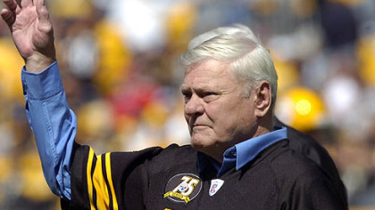 Former Steelers defensive back Jack Butler was recognized as a member of the team's 75th anniversary squad in 2007.
